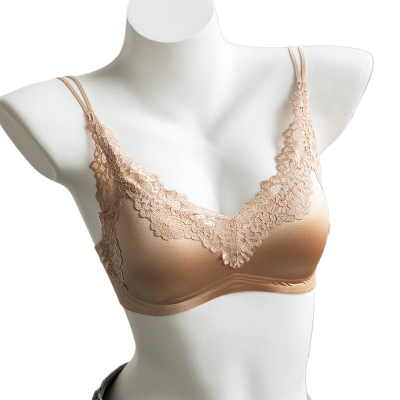 บราเล็ตไร้สายทรงสามเหลี่ยมสำหร - Bralette Wireless Soft บทวิจารณ์และราคา