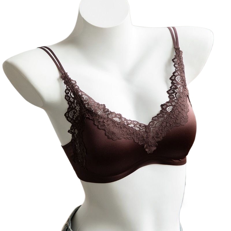 บราเล็ตไร้สายทรงสามเหลี่ยมสำหร - Bralette Wireless Soft บทวิจารณ์และราคา